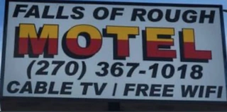 Falls of Rough Motel sign