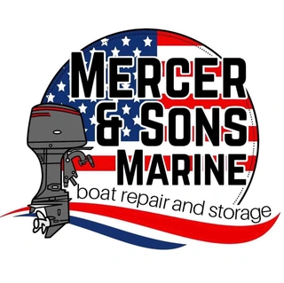 Mercer & Sons Marine logo — boat repair and storage