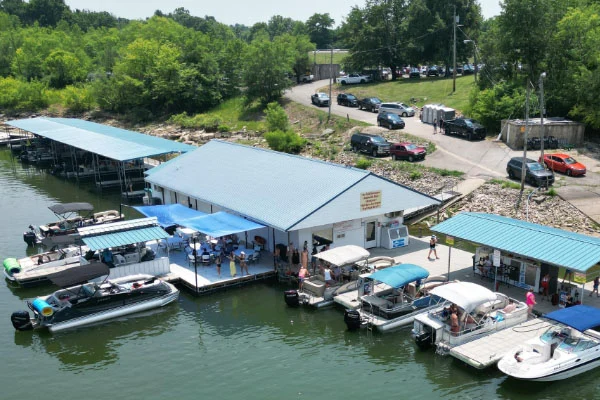 Nick’s Boat Dock at Rough River Lake